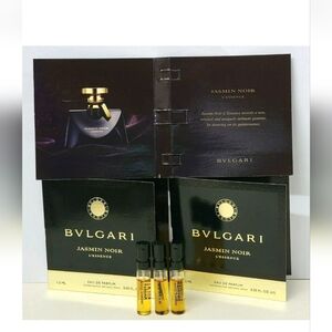 BVLGARI JASMIN NOIR L'ESSENCE 0.05 oz each 3 MINI VIALS